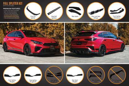 Flow Designs Cerato GT Hatch PFL Full Lip Splitter Set