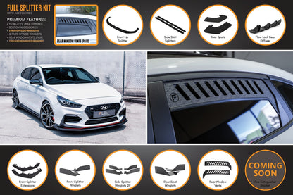 Flow Designs i30N Fastback PD Full Lip Splitter Set
