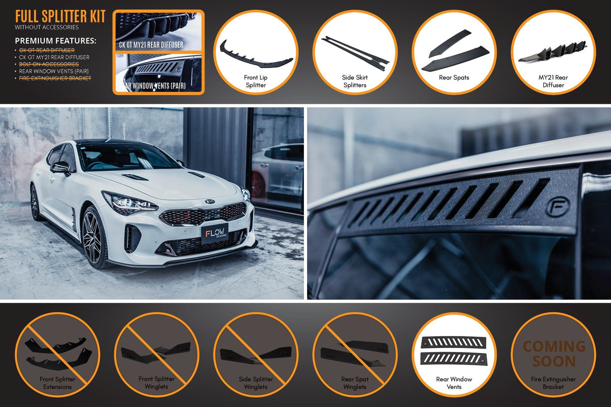 Flow Designs Stinger CK GT Full Lip Splitter Set