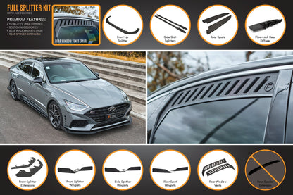 Flow Designs DN8 Sonata N Line 2020-2023 Full Lip Splitter Set