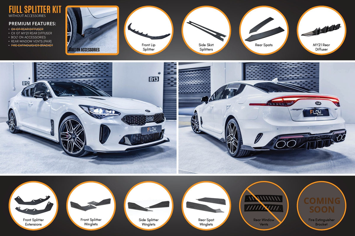 Flow Designs Stinger CK GT Full Lip Splitter Set