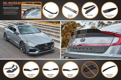 Flow Designs DN8 Sonata N Line 2020-2023 Full Lip Splitter Set