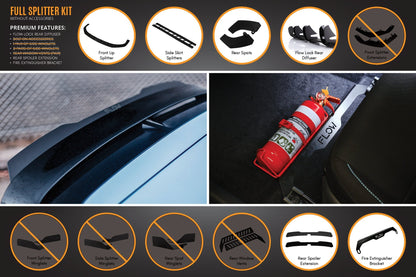 Flow Designs i30N Hatch PD (2018-2020) Full Lip Splitter Set