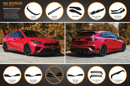 Flow Designs Cerato GT Hatch PFL Full Lip Splitter Set