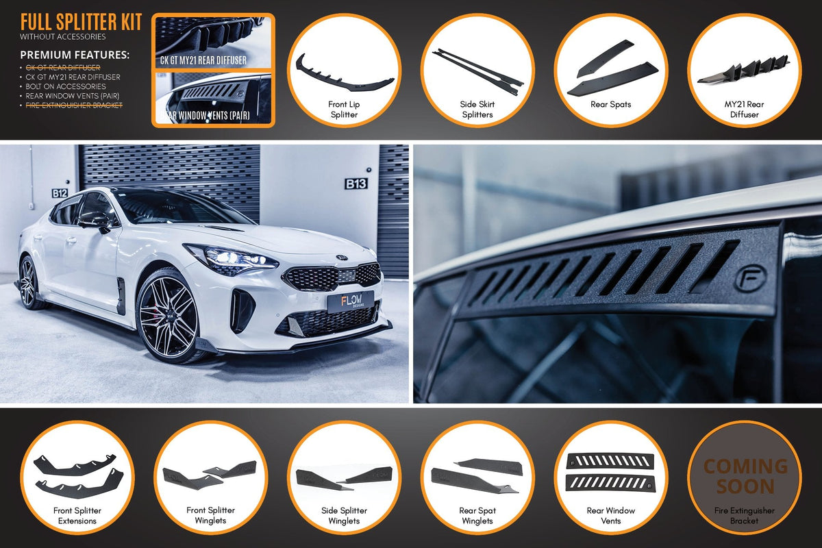 Flow Designs Stinger CK GT Full Lip Splitter Set
