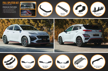 Flow Designs Kona N Full Lip Splitter Set