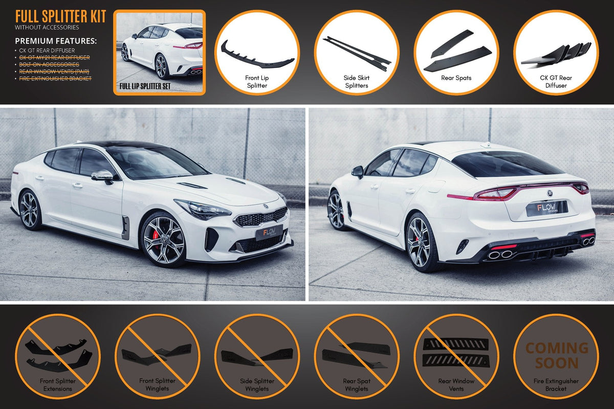 Flow Designs Stinger CK GT Full Lip Splitter Set