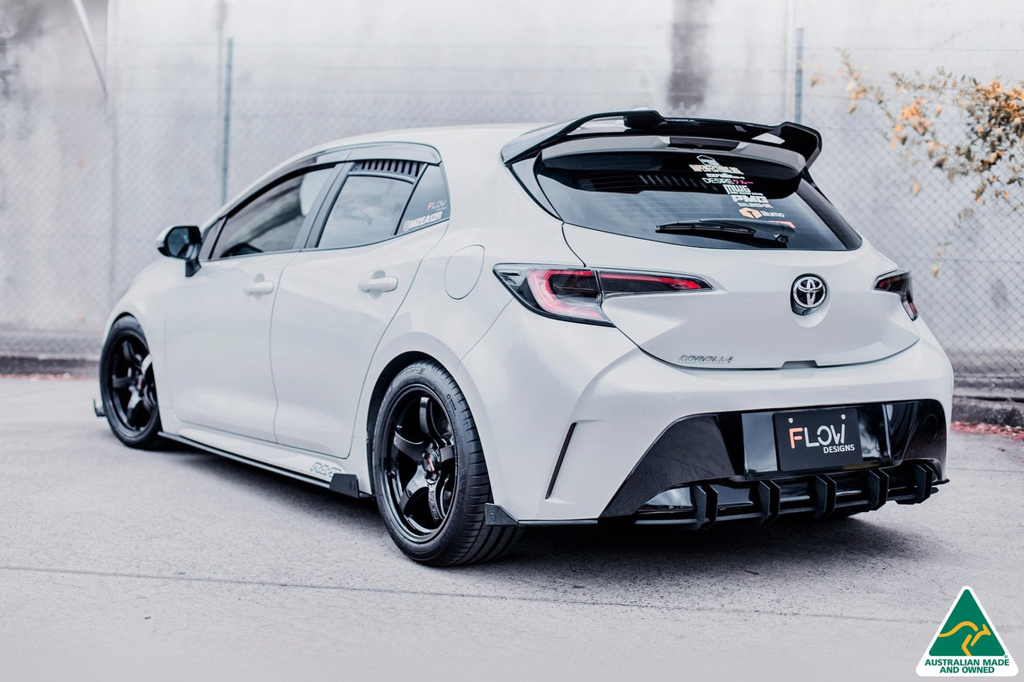 Flow Designs Corolla MZEA12R/ZWE211R 2018-2022 Flow-Lock Rear Diffuser