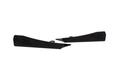 Flow Designs S3 8V Sedan Pre-Facelift Rear Spat Winglets (Pair)