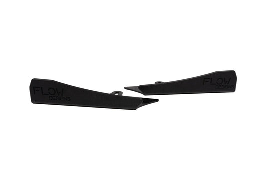 Flow Designs S3 8V Sedan Pre-Facelift Rear Spat Winglets (Pair)
