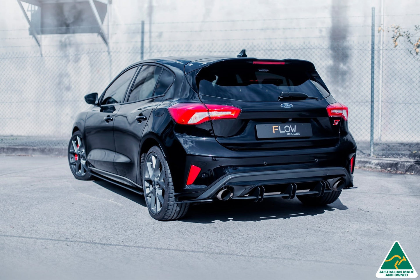 Flow Designs MK4 & MK4.5 Focus ST Rear Spats (Pair)