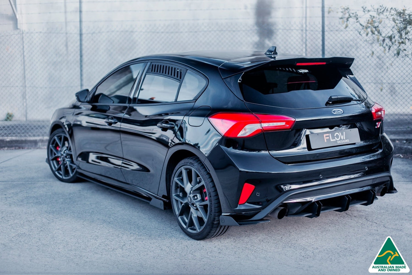 Flow Designs MK4 & MK4.5 Focus ST Rear Spat Winglets (Pair)