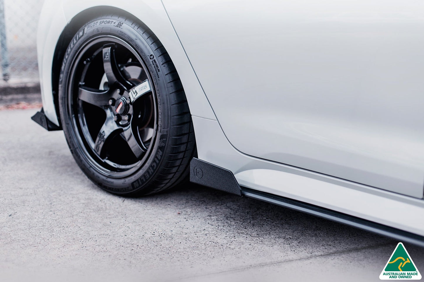 Flow Designs Corolla MZEA12R/ZWE211R 2018-2022 Side Skirt Splitter Winglets (Pair)