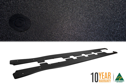 Flow Designs ZD8 BRZ STI Side Skirt Splitters (TEXTURED: Pair)
