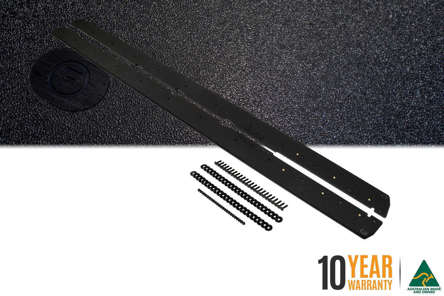 Flow Designs EX-DISPLAY - VB WRX Side Skirt Splitters (TEXTURED: Pair)