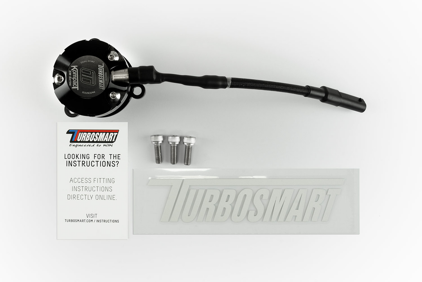 Turbosmart - BOV Kompact EM Dual Port VR18 – VW / Audi