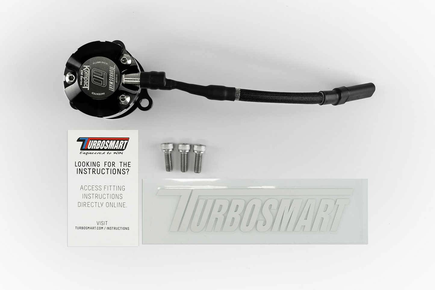 Turbosmart - BOV Kompact EM Plumb Back VR18 – VW / Audi