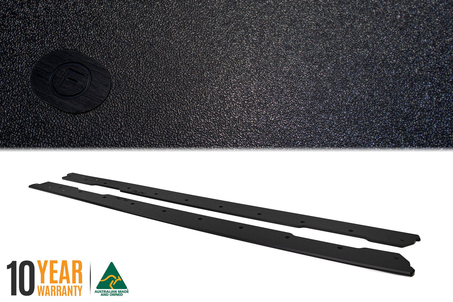 Flow Designs Corolla GR Side Skirt Splitters (TEXTURED: Pair)