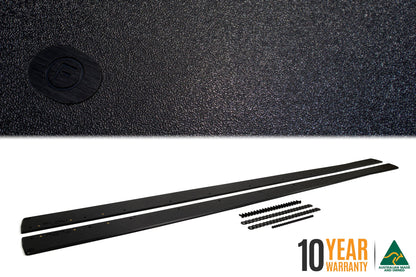 Flow Designs Falcon FGX Side Skirt Splitters (TEXTURED: Pair)