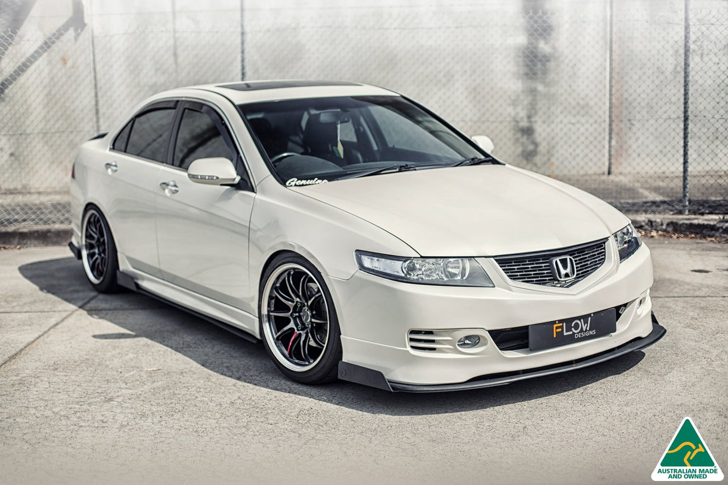 Flow Designs Honda Accord Euro CL7/CL9 Front Splitter V3