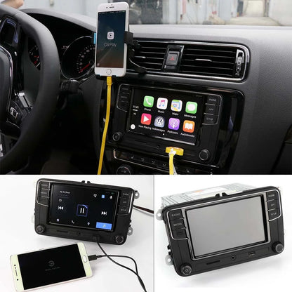 Genuine VW 6.5" RCD330 / RCD340 Plus 6RD 035 187 B | Version B | (No Name) Radio for VW Golf MK5 MK6 Scirocco R Tiguan Passat Polo Caddy