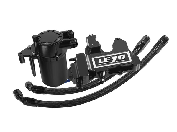 LEYO - Oil Catch Can Kit V2 Black