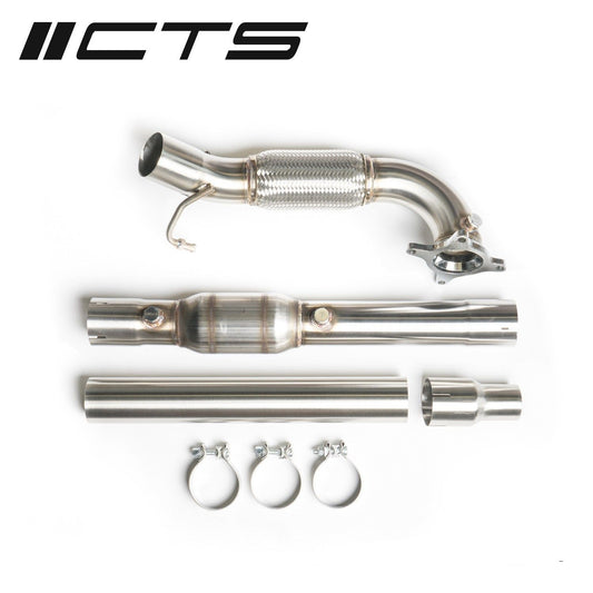 CTS TURBO MK5/6 GTI, A3 2.0T FWD DOWNPIPE w/ Catalytic Converter