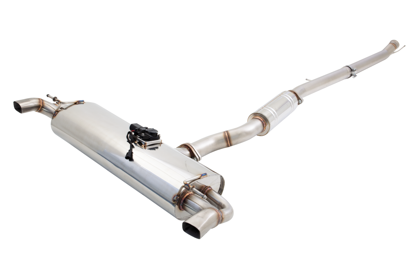 XFORCE - 3″ Cat-Back System With Varex in 304 Stainless Steel - Fits A45 AMG 2016+