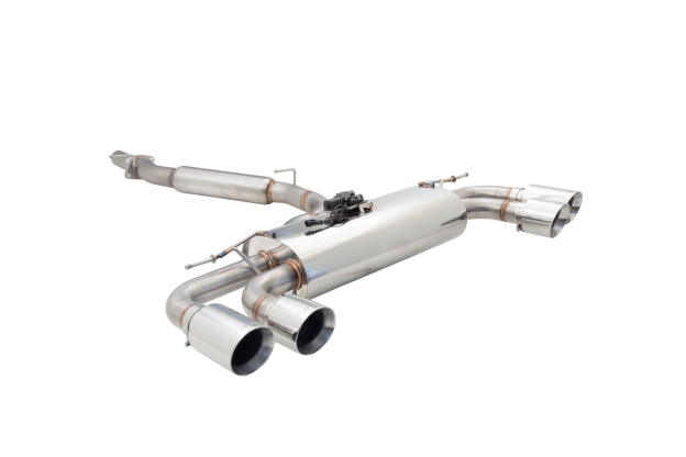 XFORCE - VW GOLF R MK 7.5 2018- 3" STAINLESS CATBACK EXHAUST SYSTEM