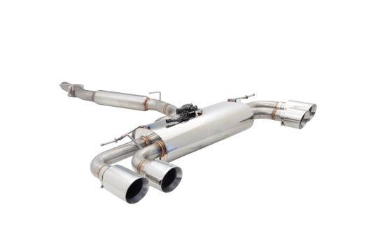 XFORCE - VW GOLF R MK 7.5 2018- 3" STAINLESS CATBACK EXHAUST SYSTEM