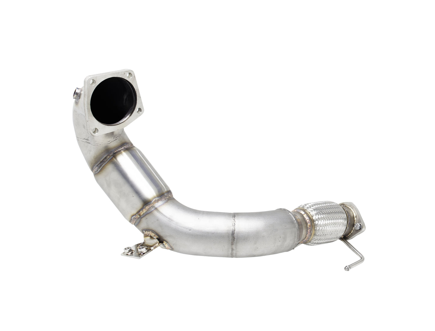 XFORCE - Hyundai I30N 4" 100-cell Dump Pipe with Metallic Cat Fit OE Centre