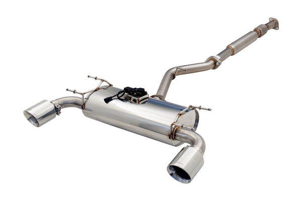 XFORCE - 3" Varex Valved Cat Back Exhaust System
