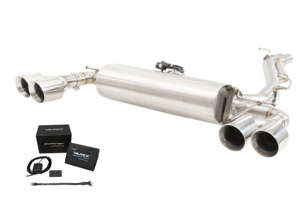 XFORCE - VW Tiguan R Varex Valved Cat Back Exhaust System with SmartBox