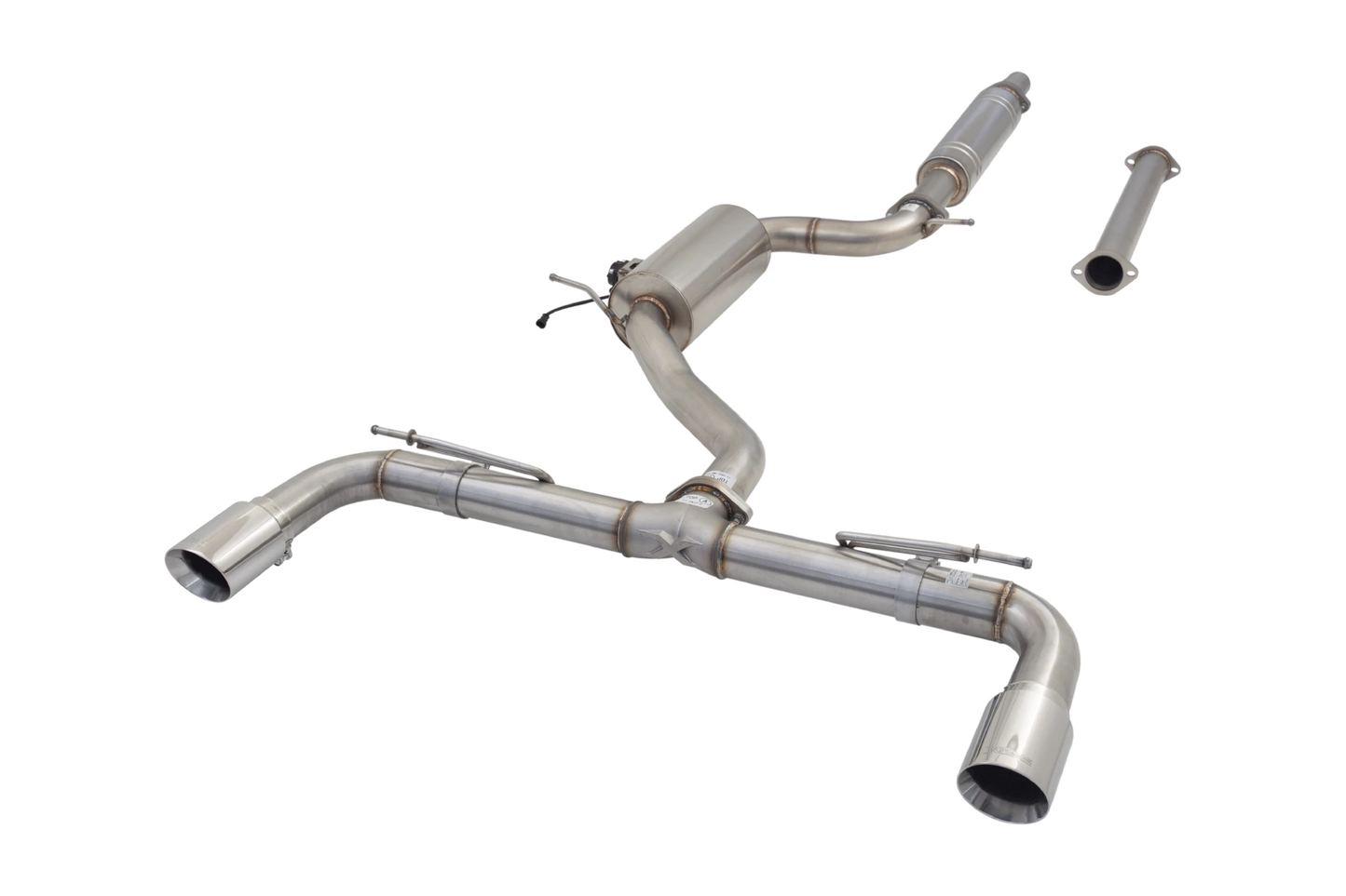 XFORCE - VW GOLF GTI MK7-MK7.5 & MK8 GTI Cat-back Exhaust System With Varex Valved Muffler