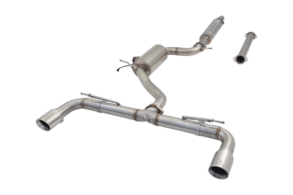 XFORCE - VW GOLF GTI MK7-MK7.5 & MK8 GTI Cat-back Exhaust System With Varex Valved Muffler