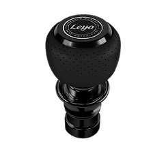 LEYO -  NAPPA DSG SHIFT KNOB (BLACK ANODIZED)