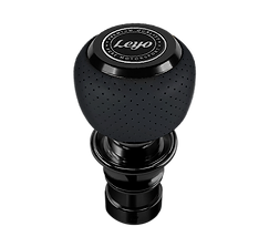 LEYO -  NAPPA DSG SHIFT KNOB (BLACK ANODIZED)
