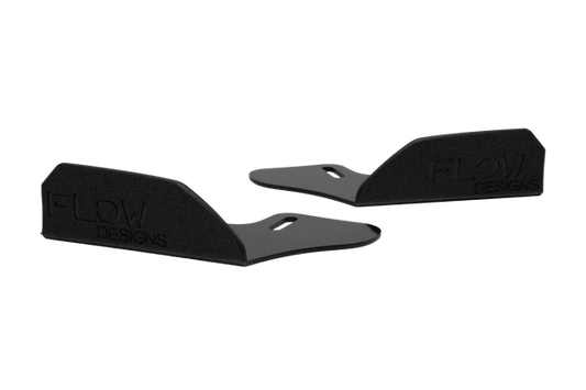 Flow Designs - MK7 Golf R Front Lip Splitter Winglets (Pair)