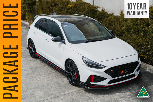 Flow Designs i30N Hatch PDE V6 FL2 2025 Full Lip Splitter Set