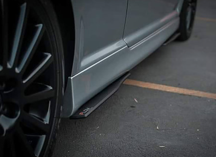 Flow Designs VW MK4 Golf R32 4 Piece Side Splitter