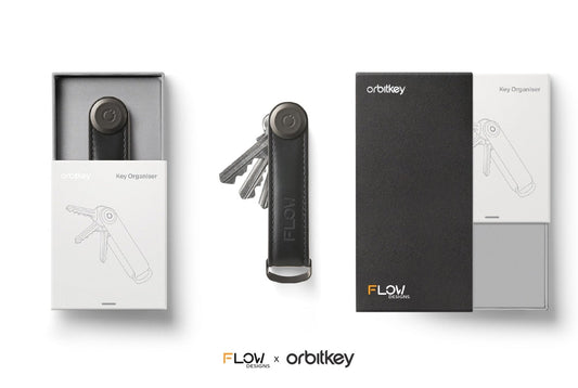 Flow Designs Flow Designs x Orbitkey - Key Organiser Leather