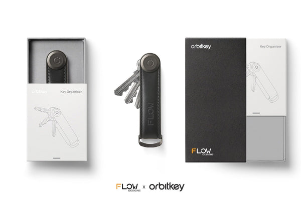 Flow Designs Flow Designs x Orbitkey - Key Organiser Leather