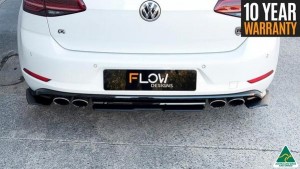 Flow Designs - VW MK7.5 Golf R Rear Valance (3 Piece)
