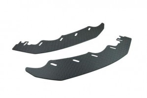 Flow Designs - MK7 Golf GTI Front Lip Splitter Extensions (Pair)