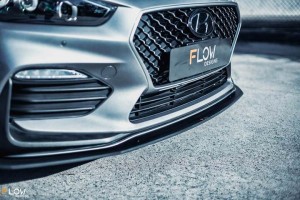 Flow Designs - i30 N Line Hatch PD Front Lip Splitter