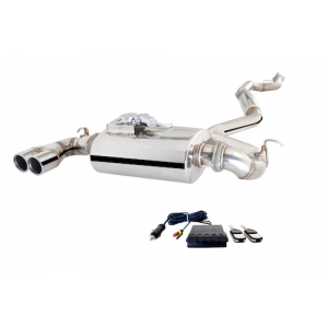 XFORCE - BMW 1 Series F20 125i (2011-2014) Cat-back Exhaust System With Varex Valved Muffler