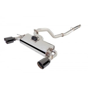 XFORCE Ford Focus RS Full Turbo Back Exhaust 3" Stainless Varex System with SMARTBOX 
