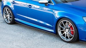 Flow Designs - Audi RS3 8V PFL Hatch Side Splitters (Pair)