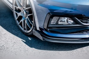 Flow Designs - Volkswagen AW Polo GTI Front Lip Splitter Winglets (Pair)