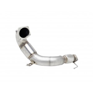 XFORCE - Hyundai I30N 4" 100-cell Dump Pipe with Metallic Cat Fit OE Centre 